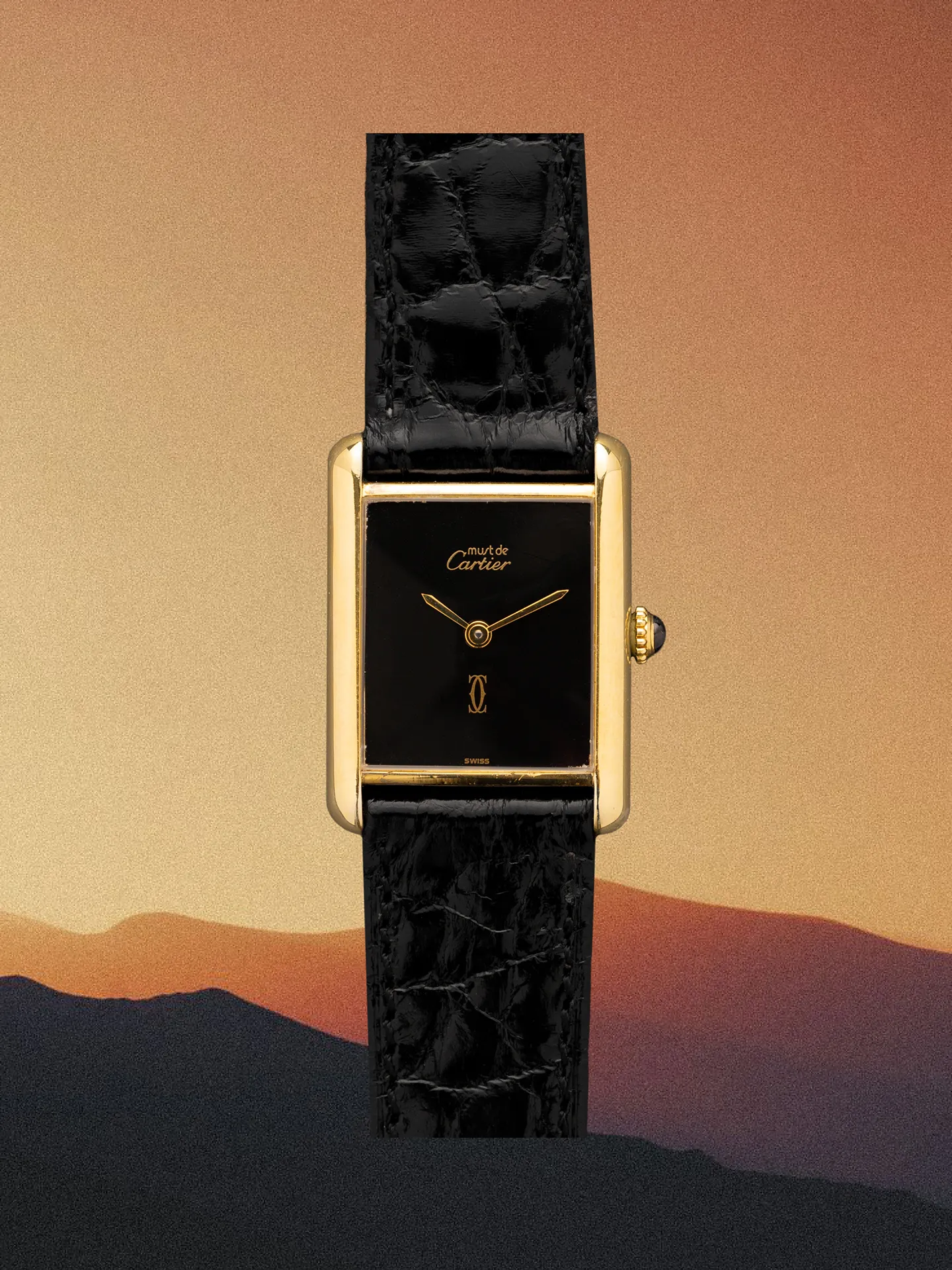 Tank Vermeil 'Black'